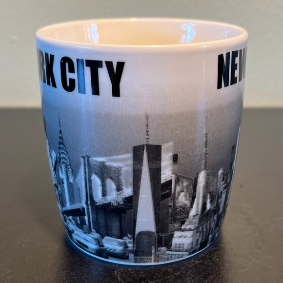 City Merchandise NEW YORK CITY Souvenir Bone China Mug with Skyline & Landmarks - Picture 4 of 8